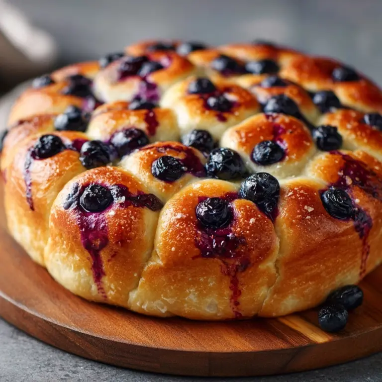 Cottage Cheese Blueberry Cloud Bread: A Delicious Delight! Recipe