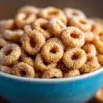 Mini Doughnut Hot Buttered Cheerios Recipe