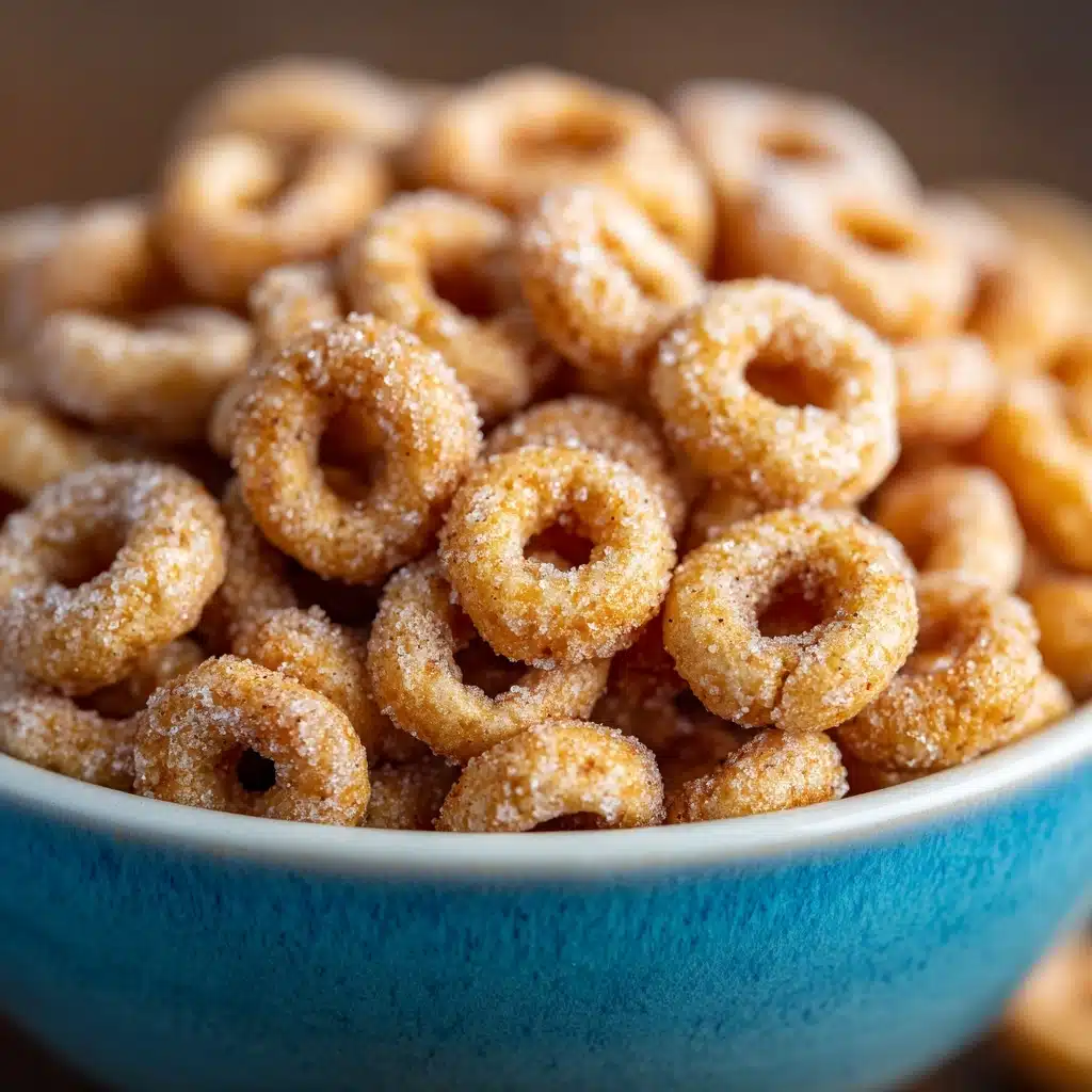 Mini Doughnut Hot Buttered Cheerios Recipe