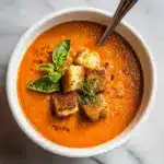 Creamy Tomato Basil Soup Recipe
