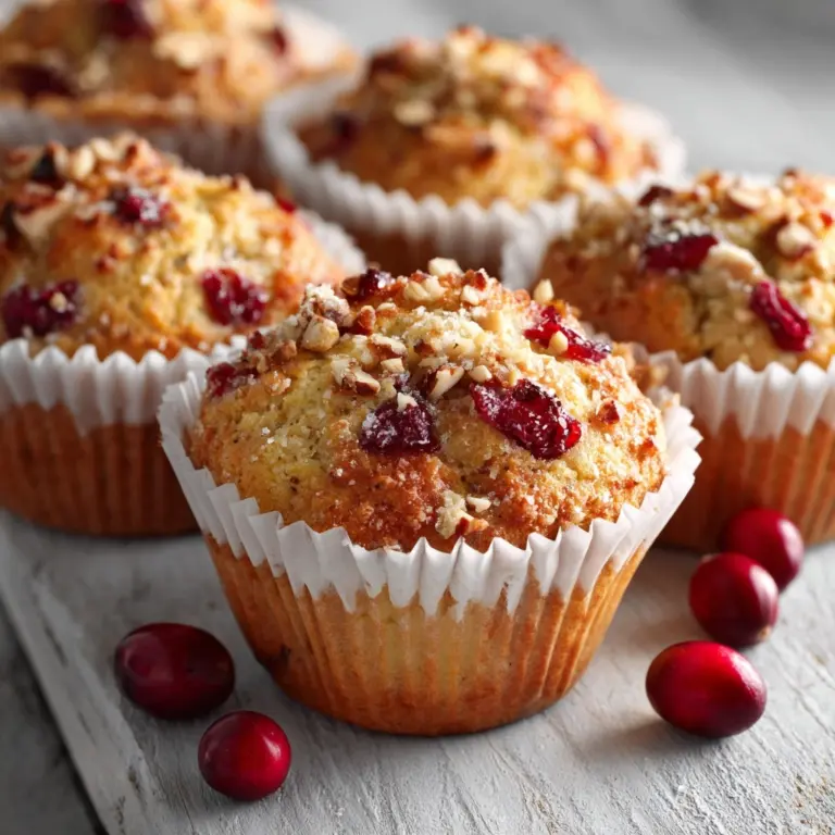 Cranberry, Orange & Pecan Muffins Recipe
