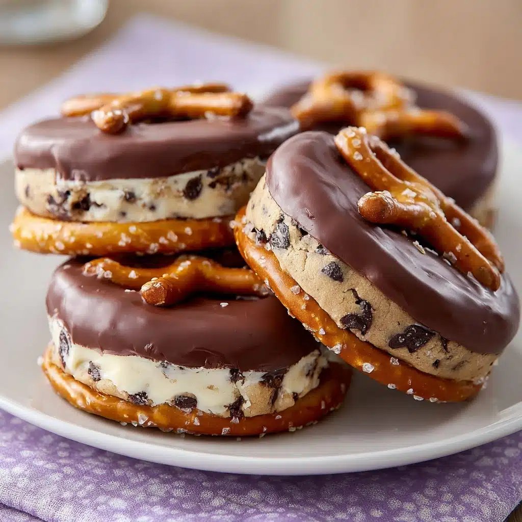 Cookie Dough Pretzel Bites Recipe