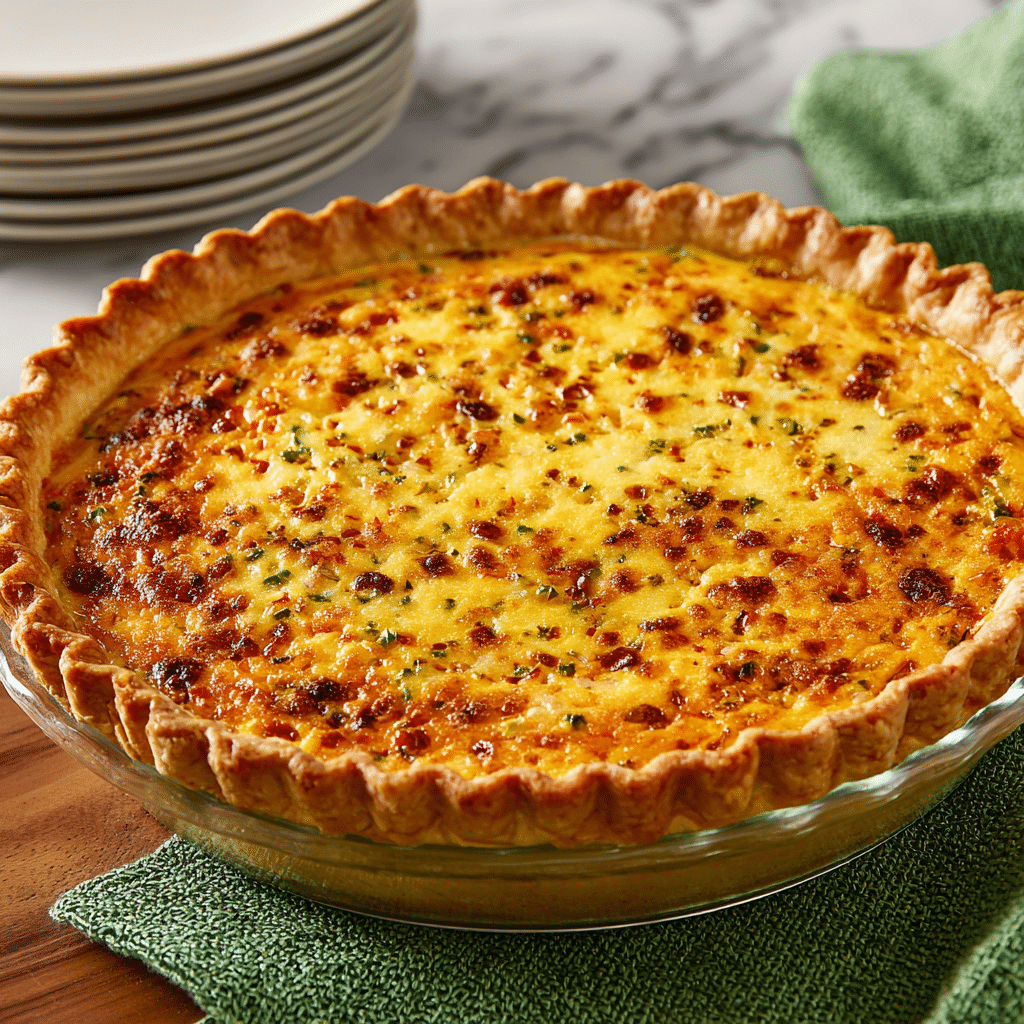 Western Omelet Quiche Recipe - Recipe Image