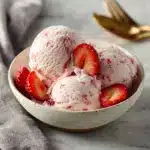 Strawberry Vegan Ice Cream Recipe