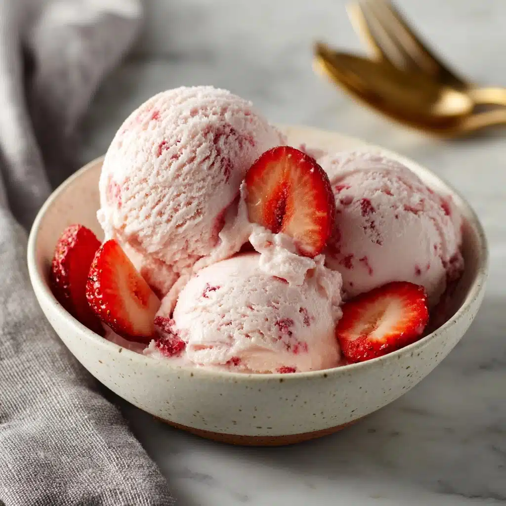 Strawberry Vegan Ice Cream Recipe