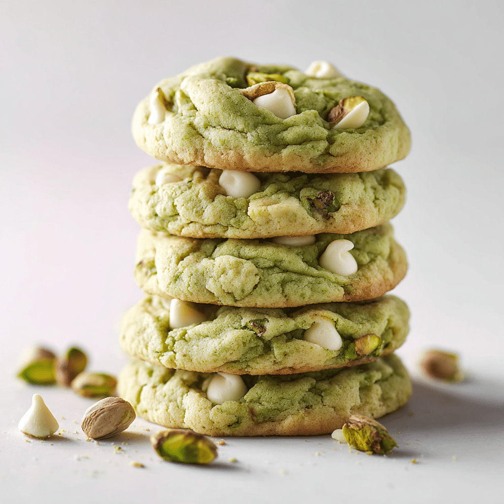Pistachio Pudding Cookies Recipe - Recipe Image