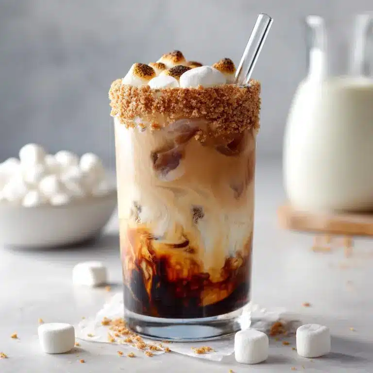 S'mores Iced Latte Recipe