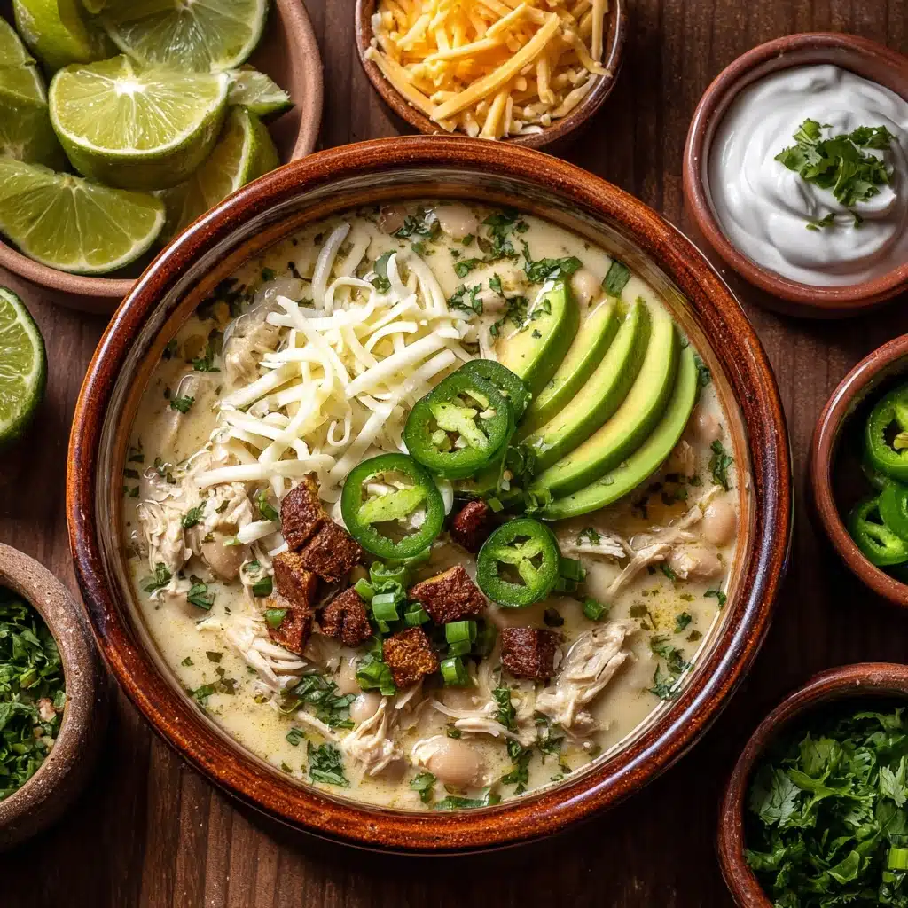 Cajun White Chicken Chili Recipe - Recipe Image