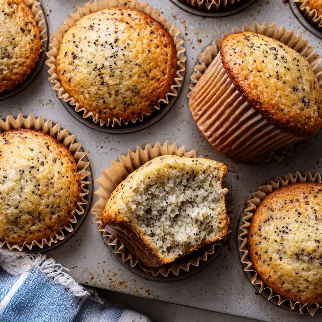 Gluten Free Almond Poppyseed Muffins Recipe - Recipe Image