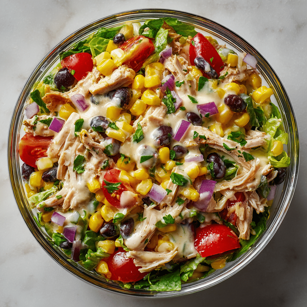 Zesty Southwest Chicken Salad Recipe is a must-try! - Recipe Image