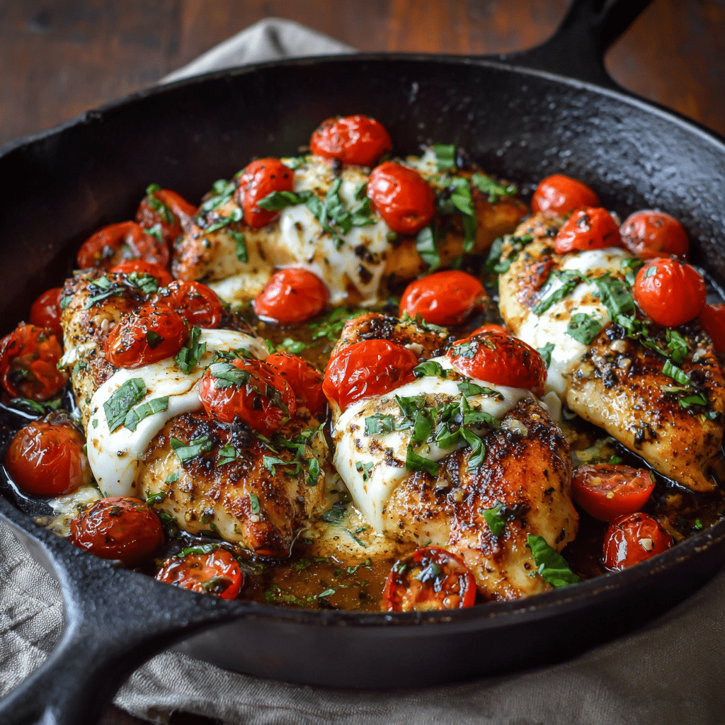 One Pan Balsamic Chicken Recipe - Recipe Image