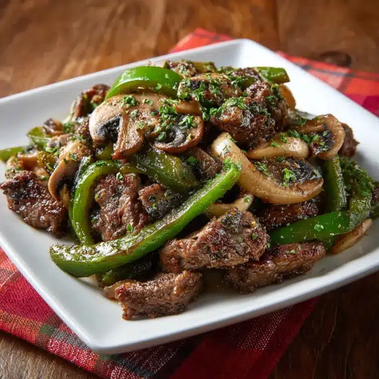 Keto Chinese Pepper Steak (Stir Fry) Recipe