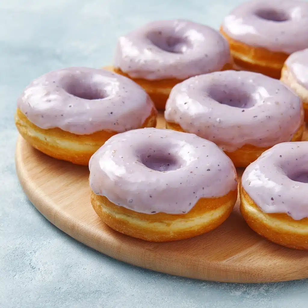 Blueberry Cake Donuts Recipe - Recipe Image