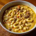 Cheeseburger Macaroni Soup Recipe