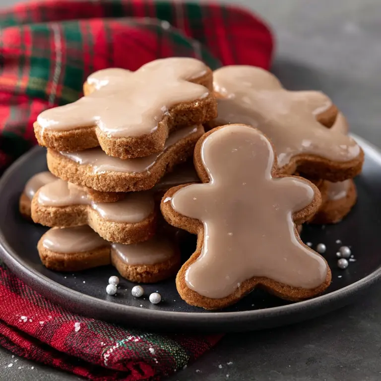 Chewy Gingerbread Man Cookies Recipe