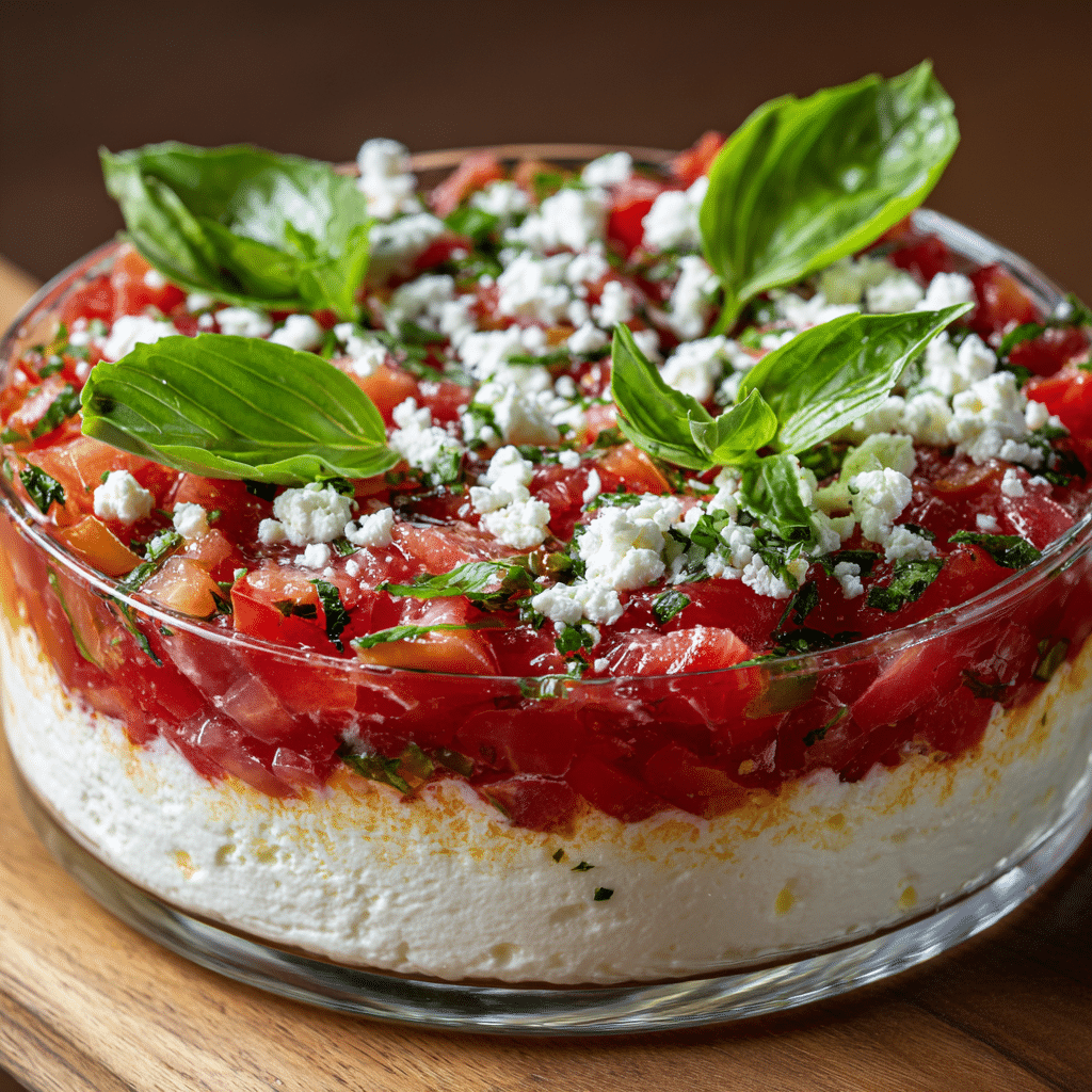 Bruschetta Dip: A Vibrant and Flavorful Appetizer to Delight Your Guests - Recipe Image