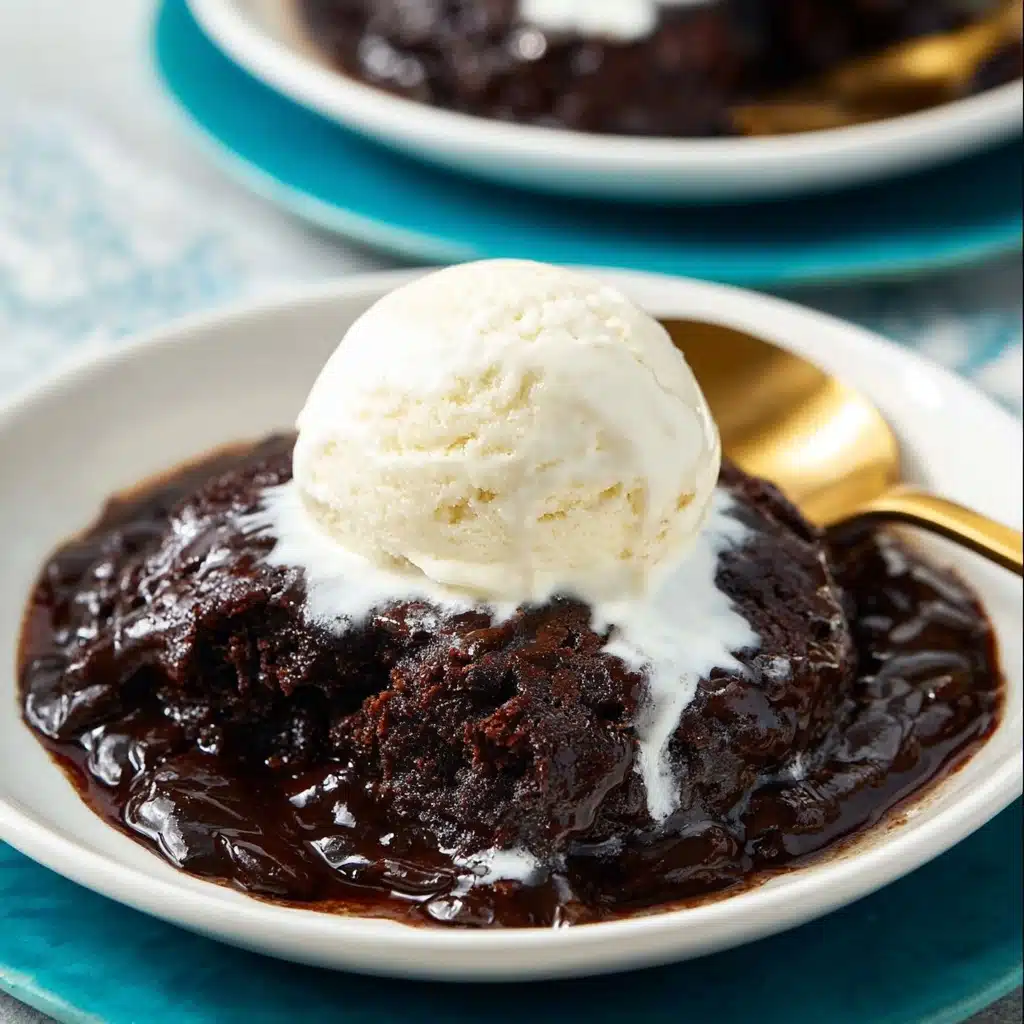 Slow Cooker Brownie Pudding Recipe - Recipe Image
