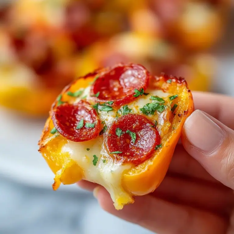 Pepper Pizza Poppers Recipe