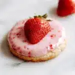 Strawberry Shortbread Cookies Recipe