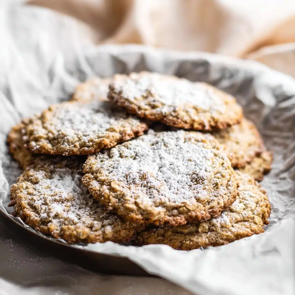 Gooey Butter Oatmeal Cookies Recipe - Recipe Image