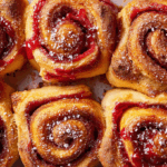 Raspberry Custard Buns Recipe