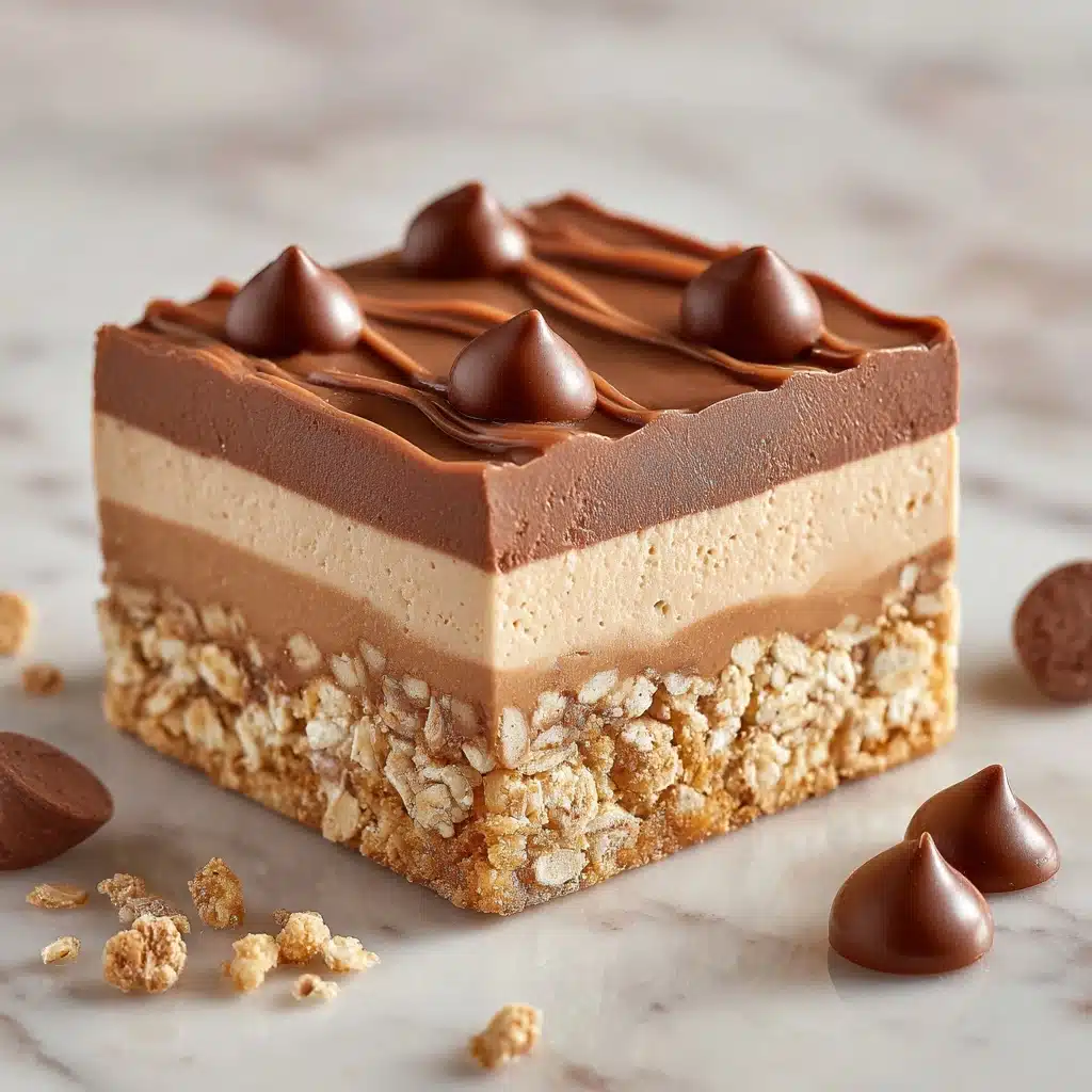 Reese’s Peanut Butter No-Bake Bars Recipe - Recipe Image