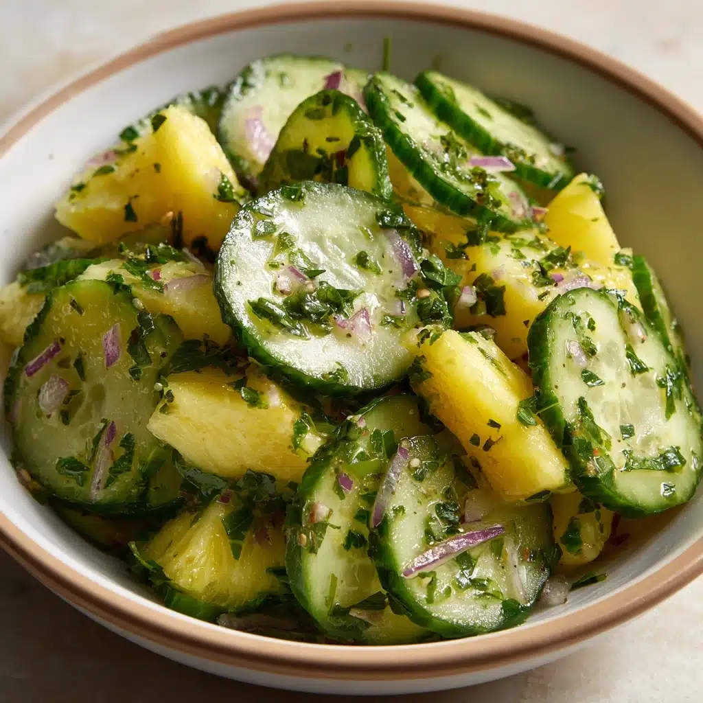 Pineapple Cucumber Salad Recipe - Recipe Image