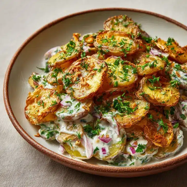 Crispy Smashed Potato Salad Recipe