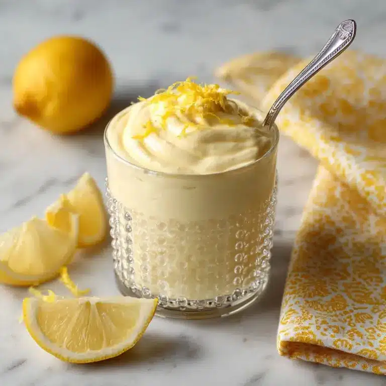 Lemon Mousse Recipe