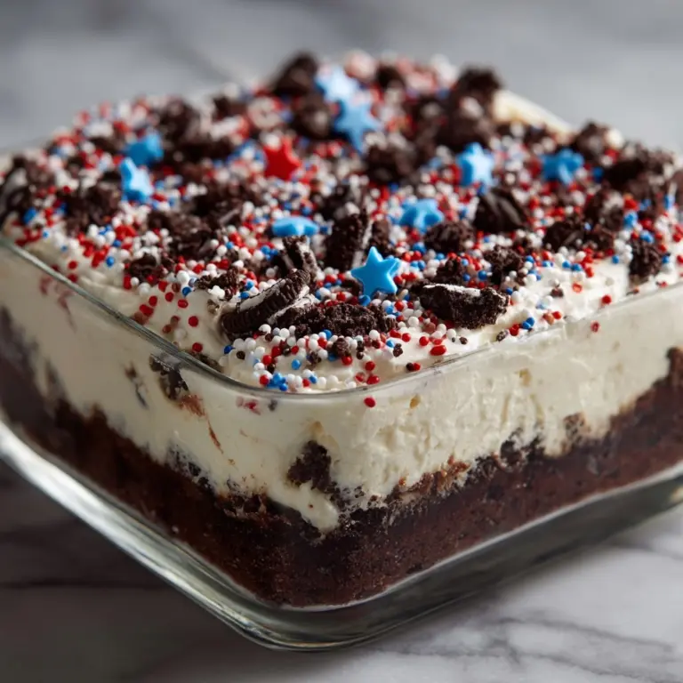 Firework Oreo Cheesecake Recipe