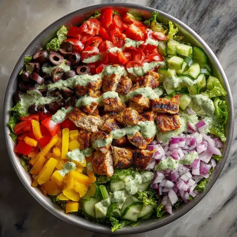 Peruvian Grilled Chicken Salad Recipe