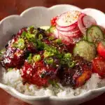 Sticky Sweet Chili Chicken Thighs in Air Fryer Recipe