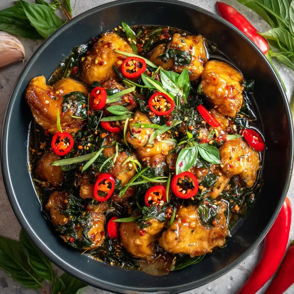 Thai Basil Chicken Recipe - Recipe Image