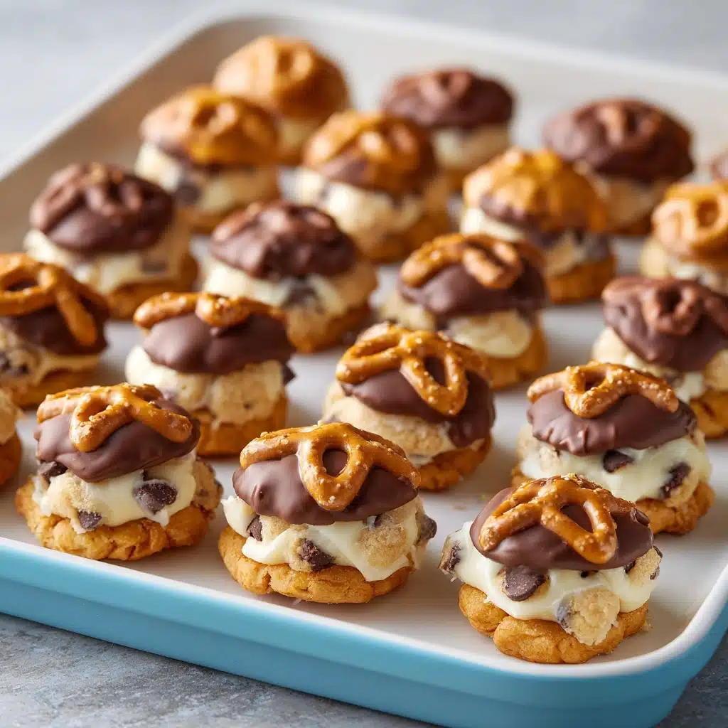 Cookie Dough Pretzel Bites Recipe - Recipe Image