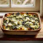 Feta Spinach Casserole Delight Recipe