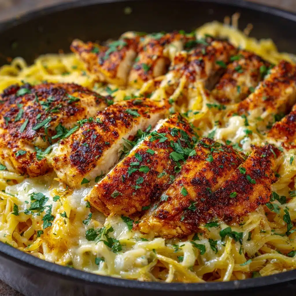 Keto Cheesy Jalapeno Chicken Skillet Recipe - Recipe Image