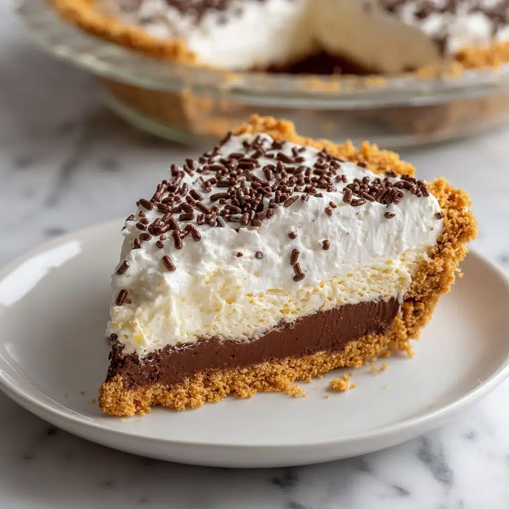 Hot Fudge Marshmallow Pie Recipe - Recipe Image