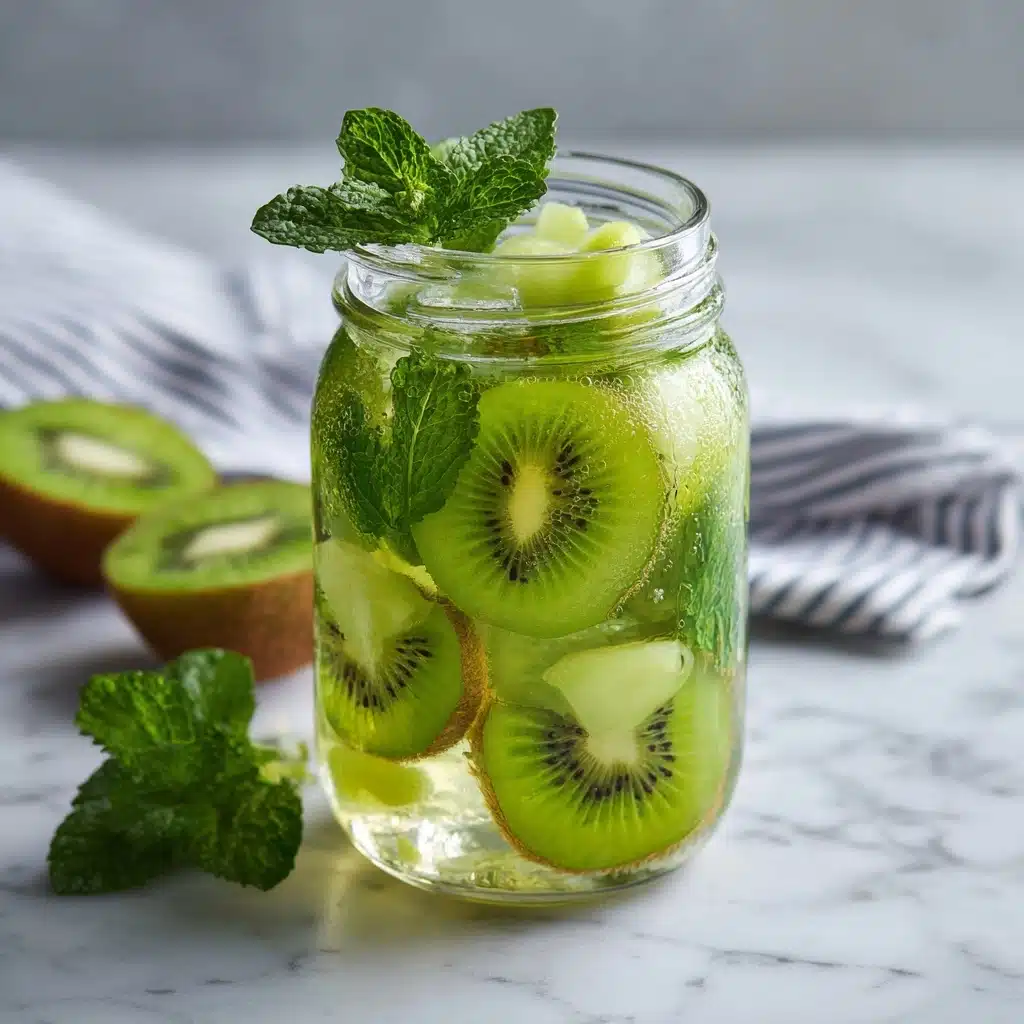 Kiwi Mint Cold Brew Green Tea Recipe