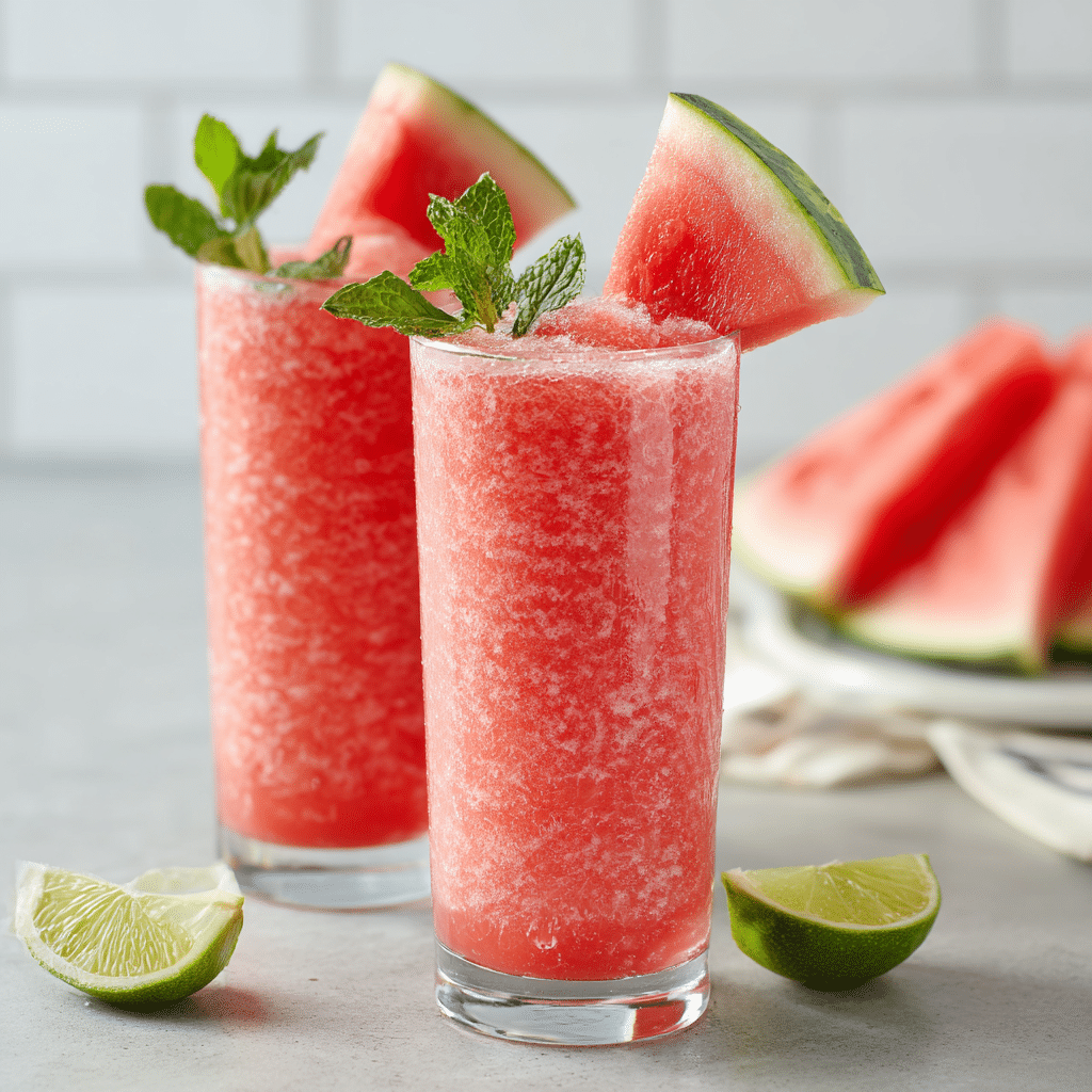 Watermelon Smoothie Recipe - Recipe Image