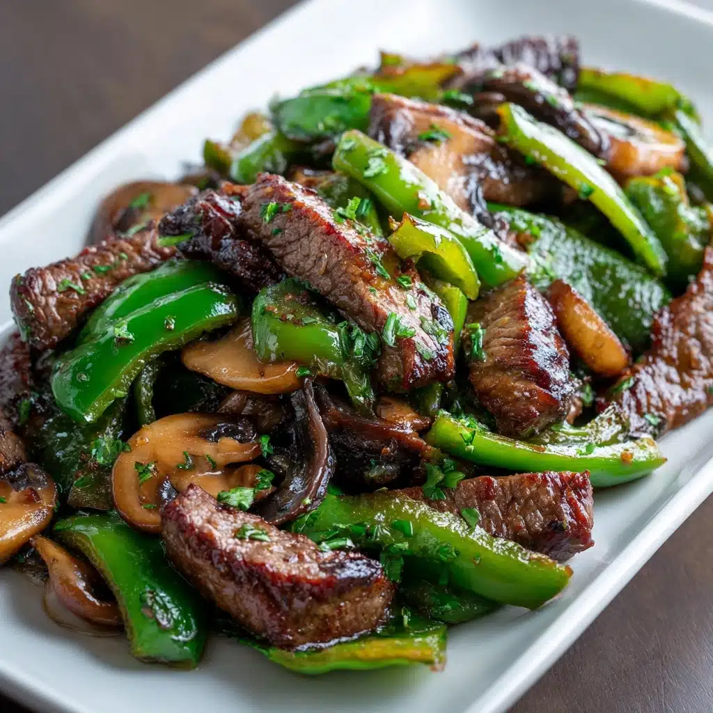 Keto Chinese Pepper Steak (Stir Fry) Recipe - Recipe Image