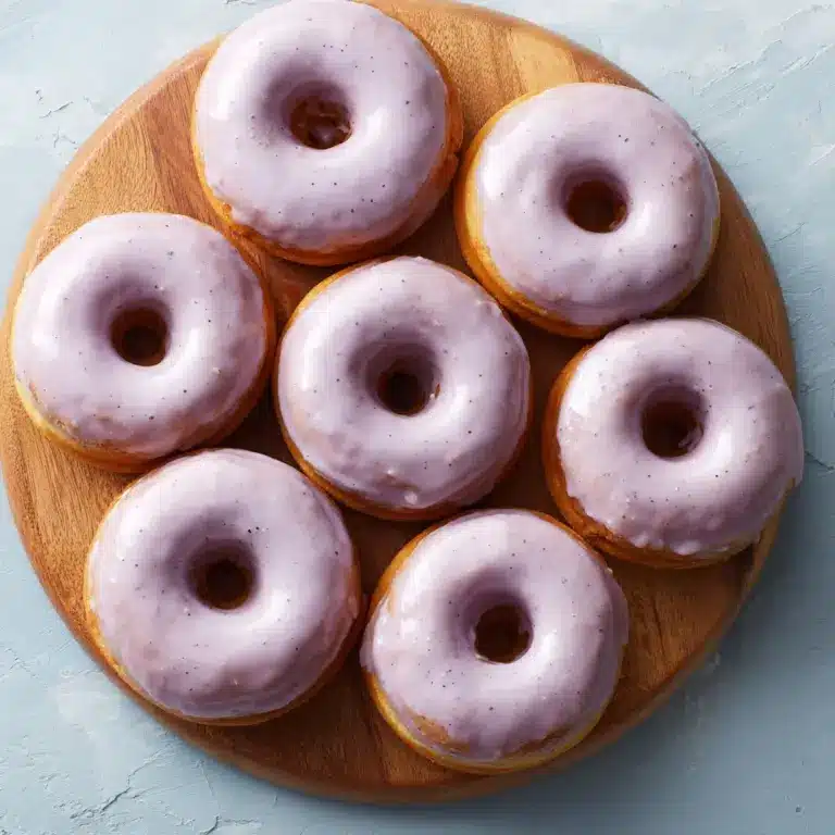 Blueberry Cake Donuts Recipe