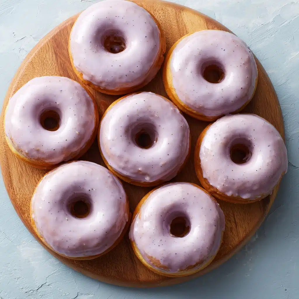 Blueberry Cake Donuts Recipe