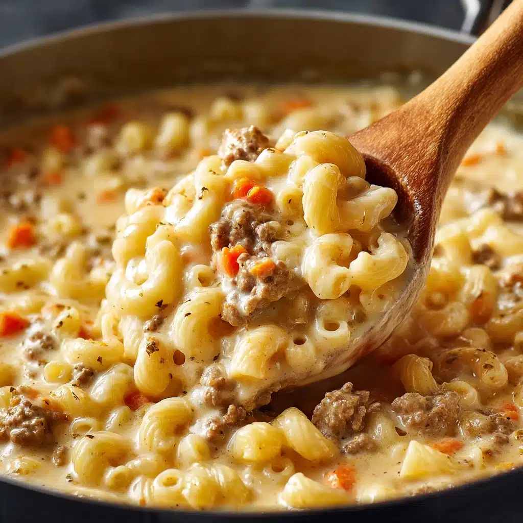 Cheeseburger Macaroni Soup Recipe - Recipe Image