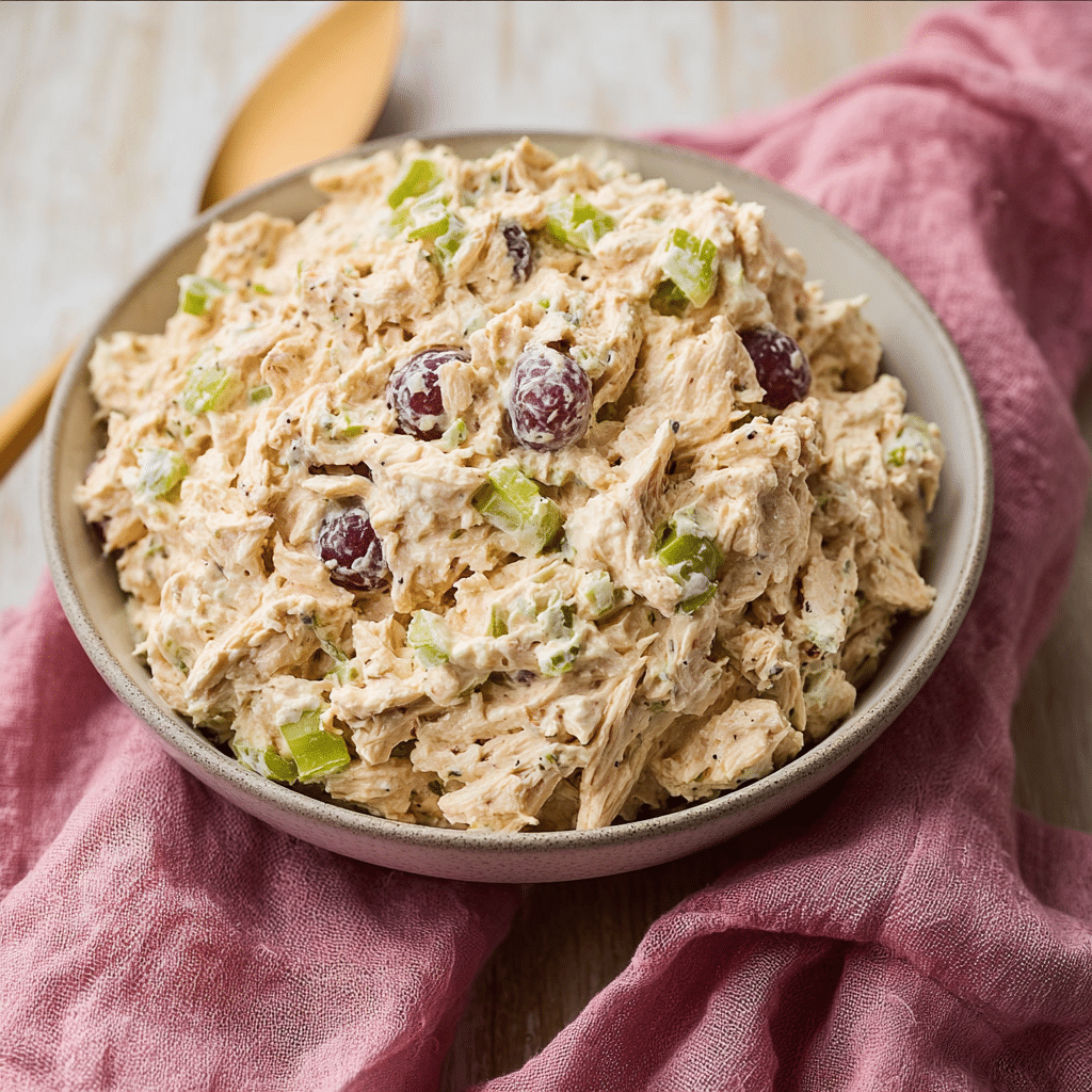 High Protein Chicken Salad Recipe - Recipe Image