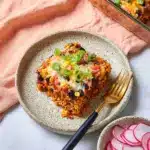 Rice and Bean Casserole with Sweet Potatoes Recipe