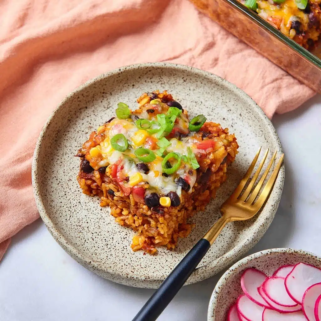 Rice and Bean Casserole with Sweet Potatoes Recipe
