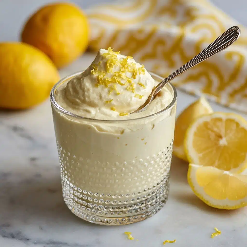 Lemon Mousse Recipe - Recipe Image