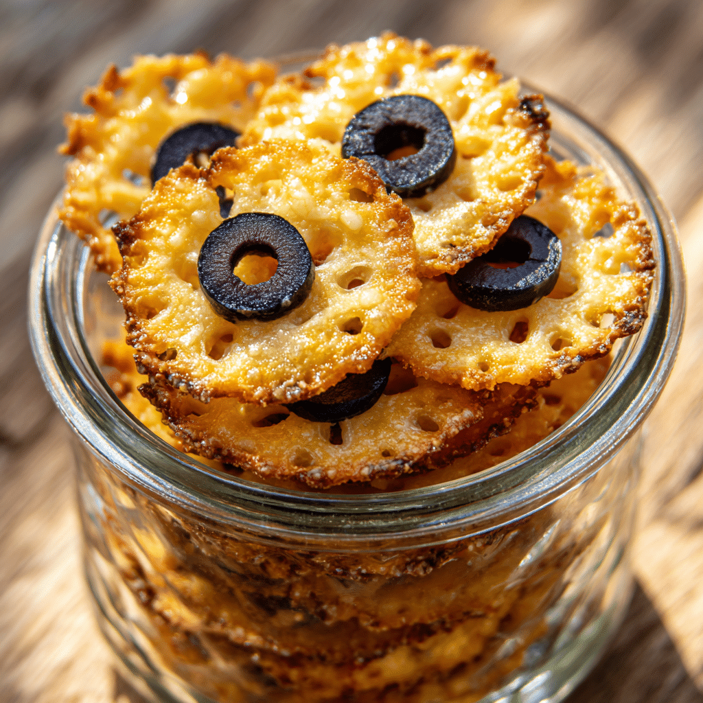 Pioneer Woman Jalapeño Cheese Crisps Recipe - Recipe Image