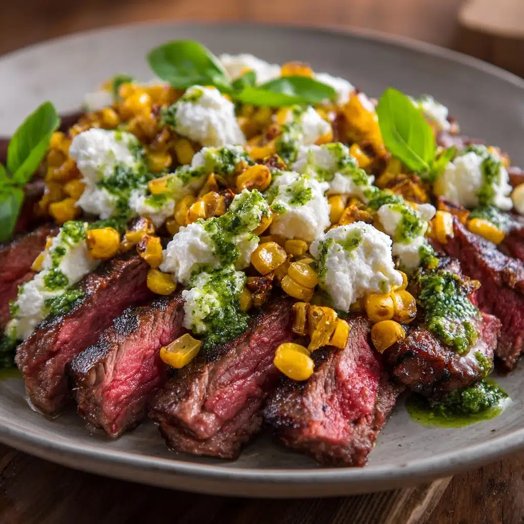 Pesto Steak Recipe - Recipe Image