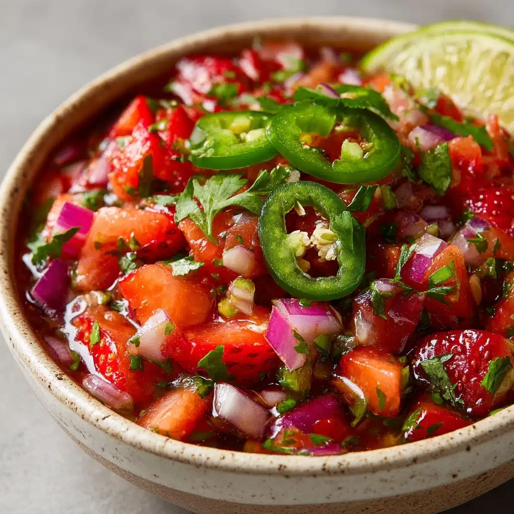 Strawberry Salsa Recipe - Recipe Image